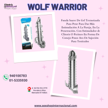 WOLF WARRIOR FUNDA EXTENSORA DE PN